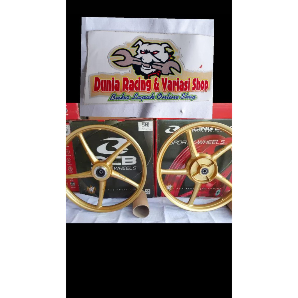 Terlaris Velg Rcb Jupiter Z Palang 5 Warna Gold Velg Racing Boy Jupiter Z