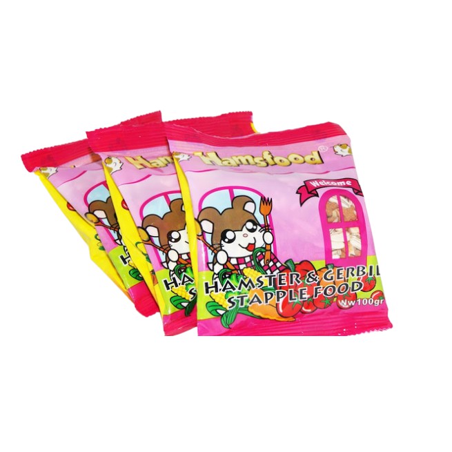 Makanan Hamster merk HAMSFOOD kemasan 100gr