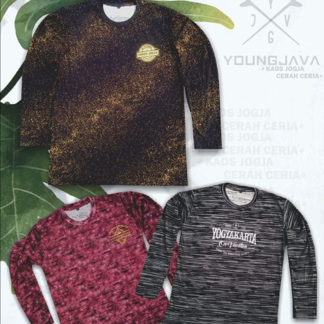 Kaos jogja lengan panjang