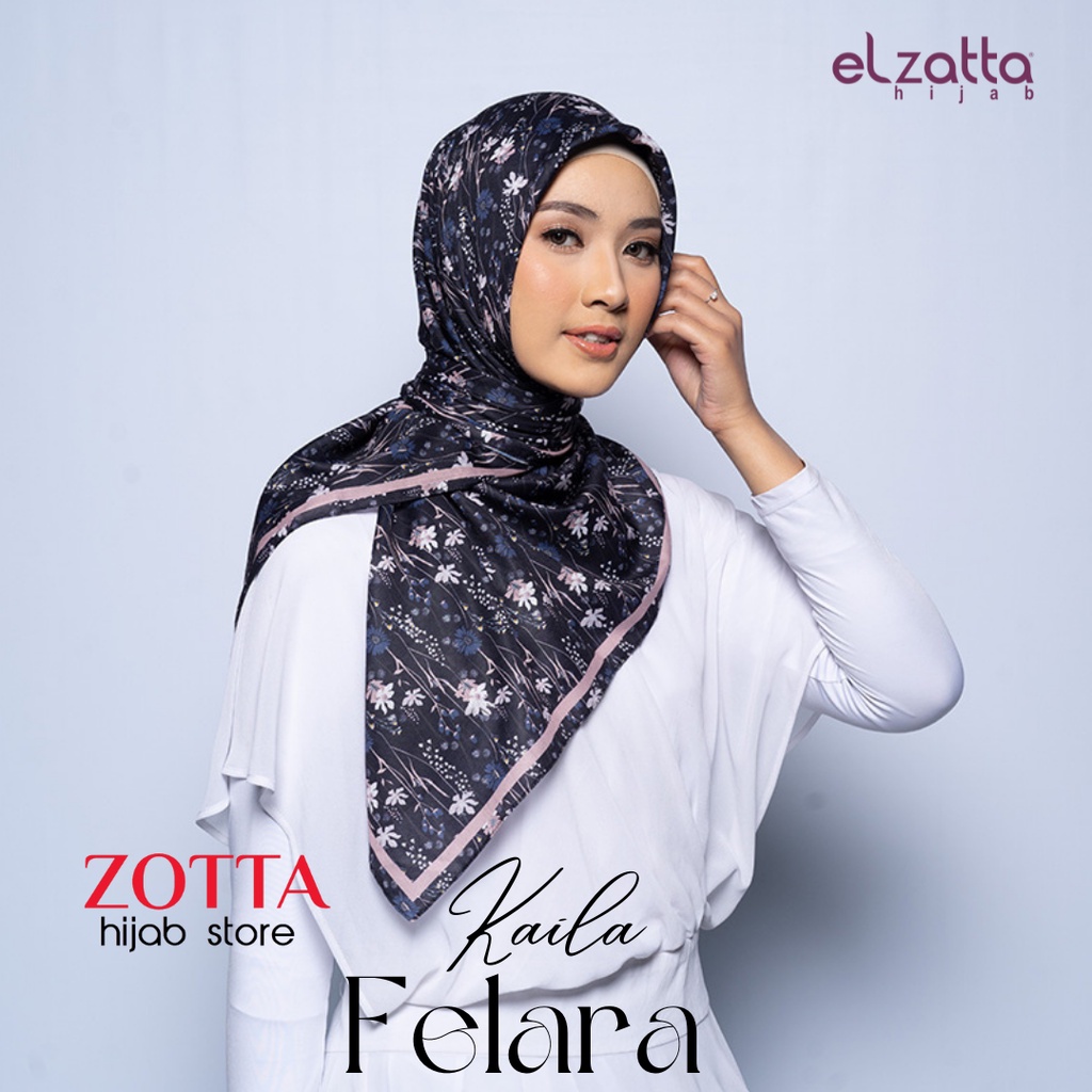 Hijab Segi Empat Elzatta Kaila Felara