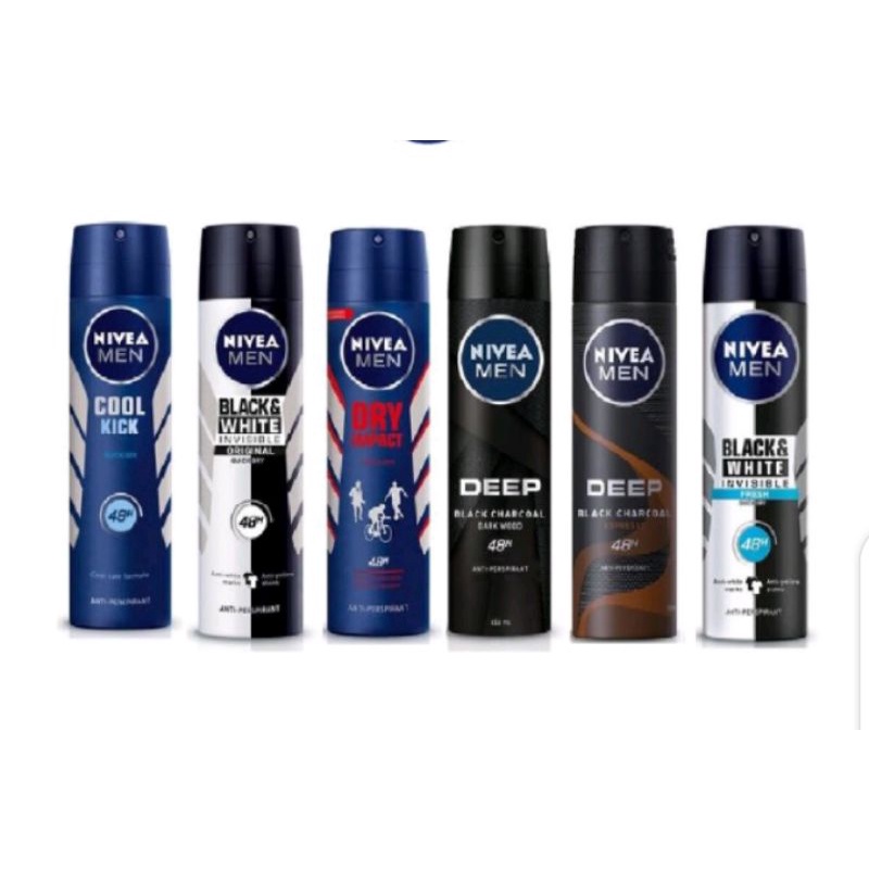 Nivea Men Deodorant Spray 150ml (Pengiriman Khusus P.Jawa)