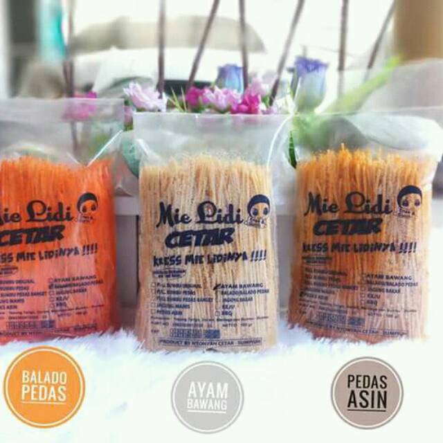 

MIE LIDI CETAR ORIGINAL (READY SETIAP HARI)