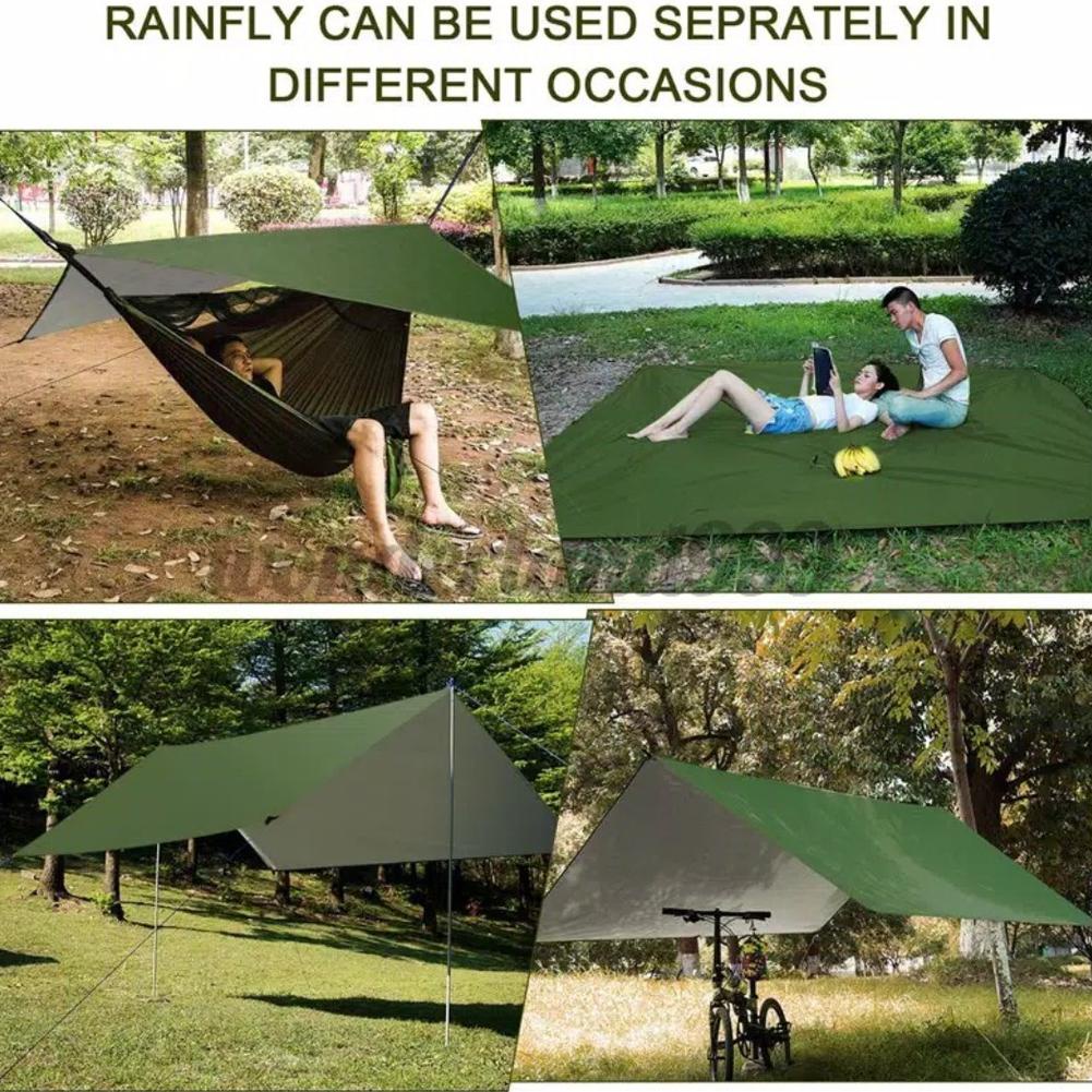 [PRODUK 8PJOJ] flysheet 3x4 DS Adventure traptrent bushcraft flysheet 4x3meter flesit 3x4 flyshet 3x