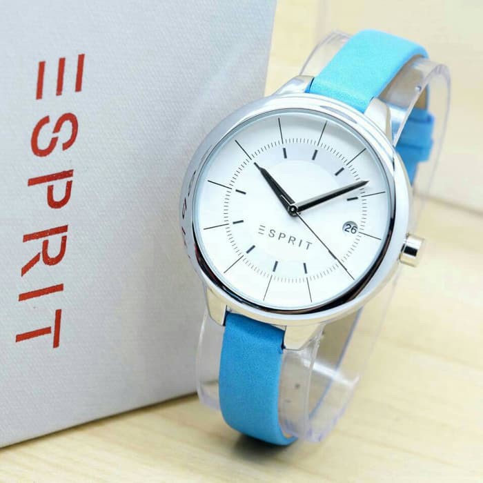 Jam Tangan Esprit Ladies Watch HB1090 - Blue Ring Silver