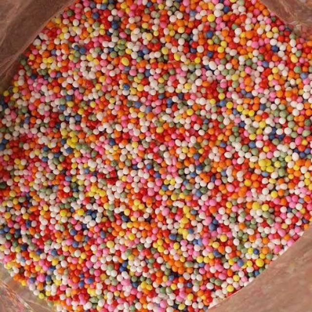 

Spikel bola bola warna 50/100 Gram