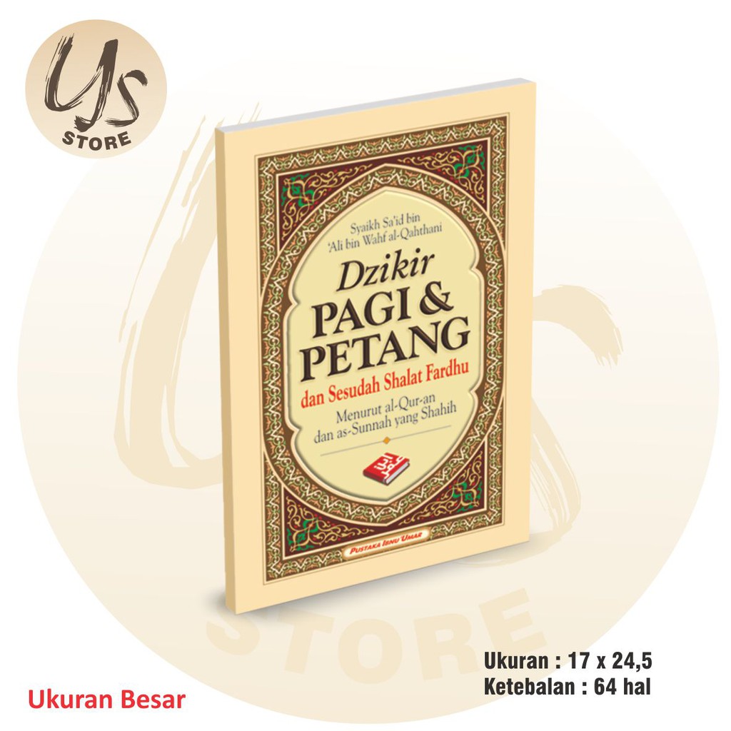 Dzikir Pagi & Petang - ukuran besar (pustaka ibnu umar)