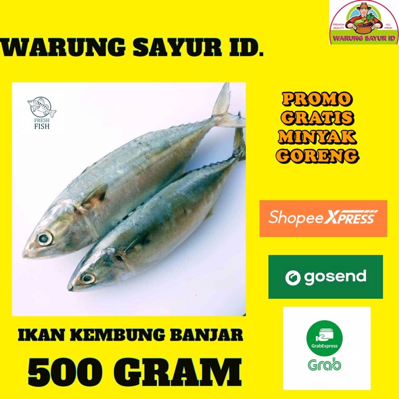 

IKAN KEMBUNG BANJAR 1000 GRAM