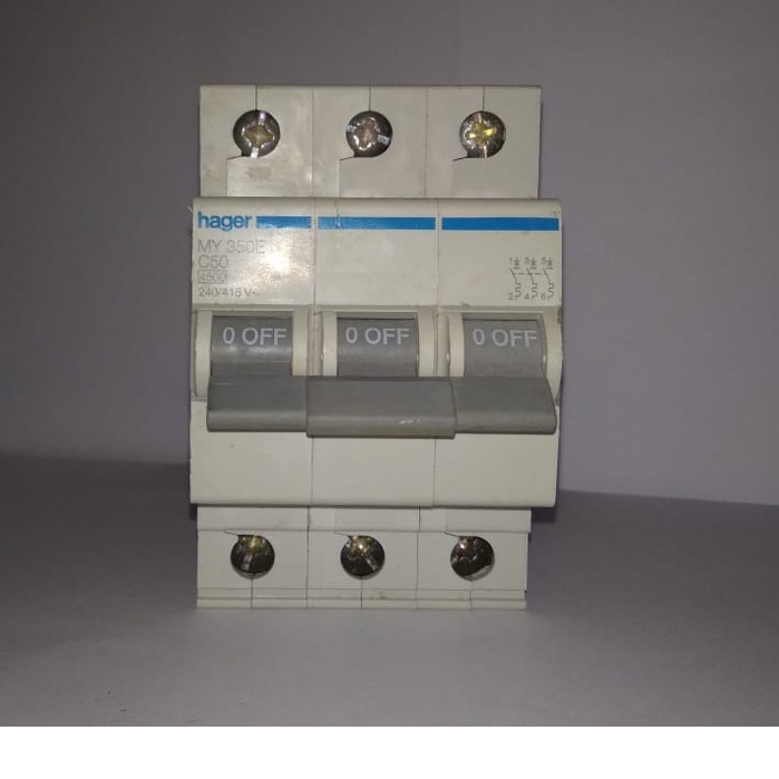MCB 50A 3 Phase - HAGER
