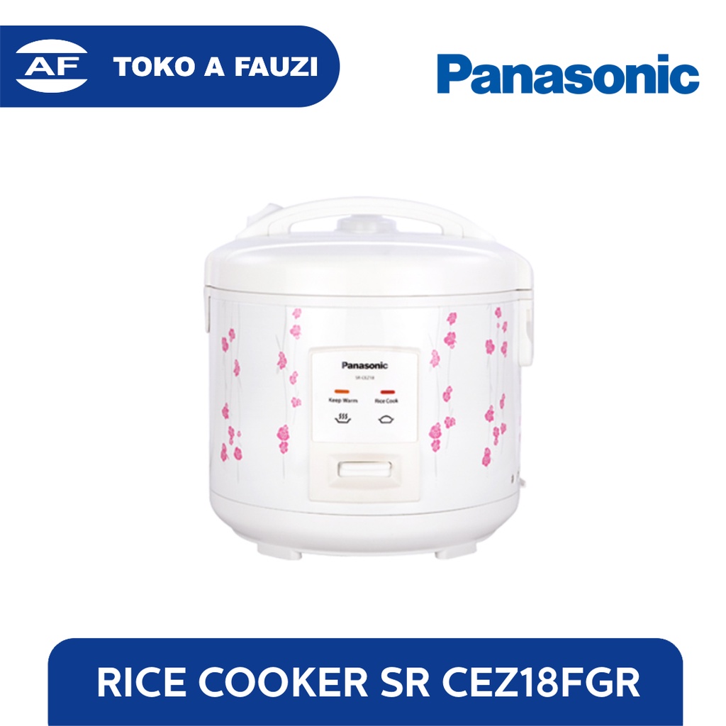 PANASONIC RICE COOKER SR-CEZ18FGR