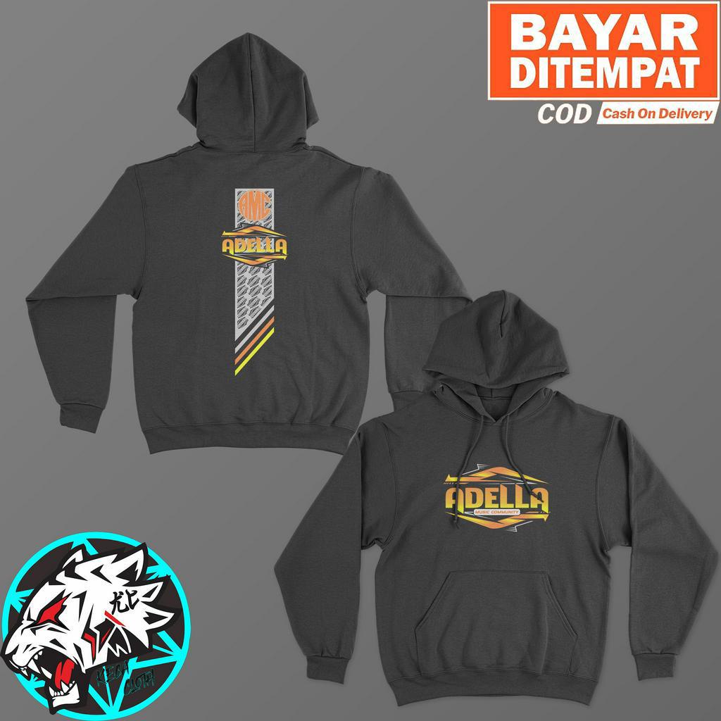 JAKET HOODIE ADELLA CUMI CUMI AUDIO BIG SIZE JUMBO HOODIE AMC COWOK CEWEK