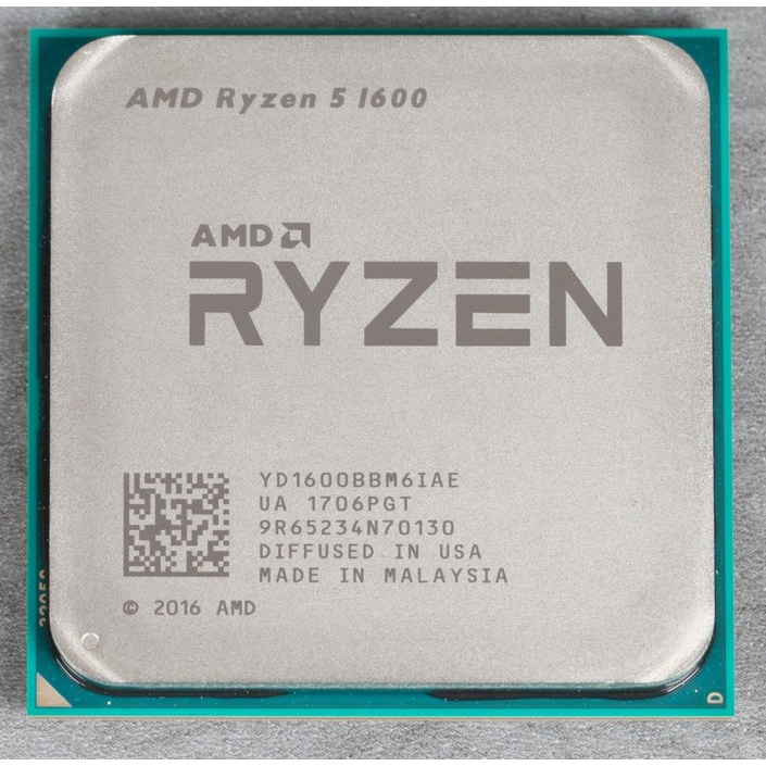 Processor AMD Ryzen 5 1600 6-Core 12-Threads 3.2 GHz AM4 65W
