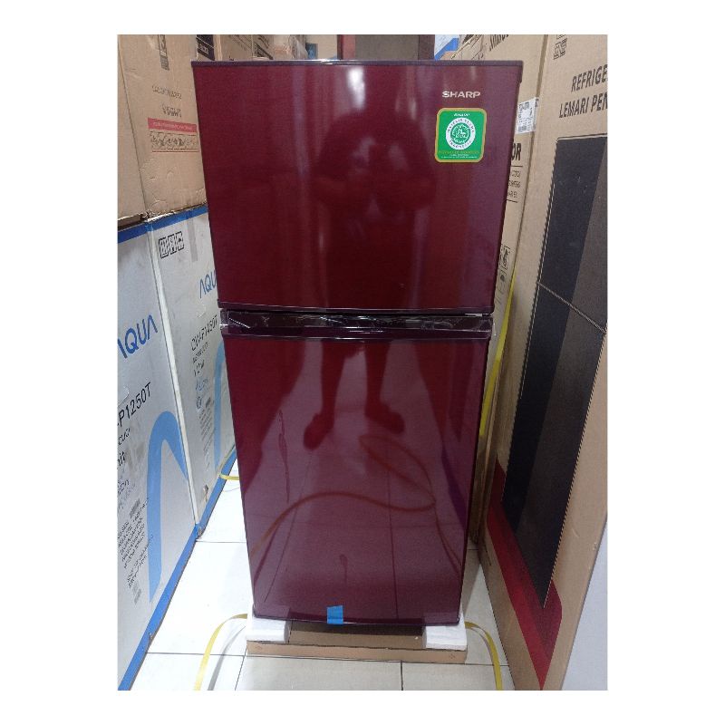 SHARP Kulkas 2 Pintu SJ-195MD SR/SG