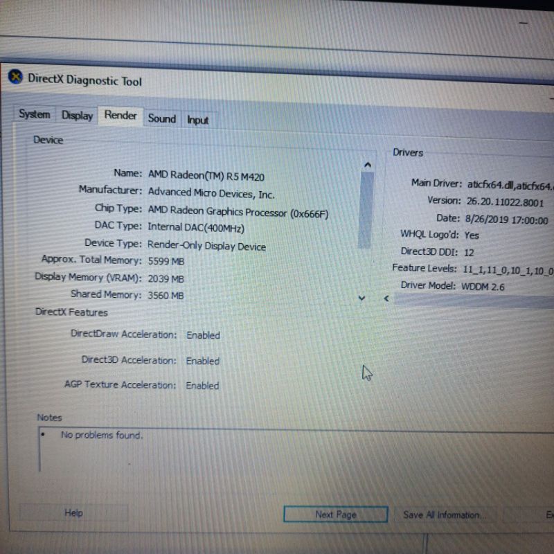 Laptop Asus Vivobook X540B Amd A9-9425 Ram 4GB/1TB HDD vga Amd Radeon R5 graphic-8