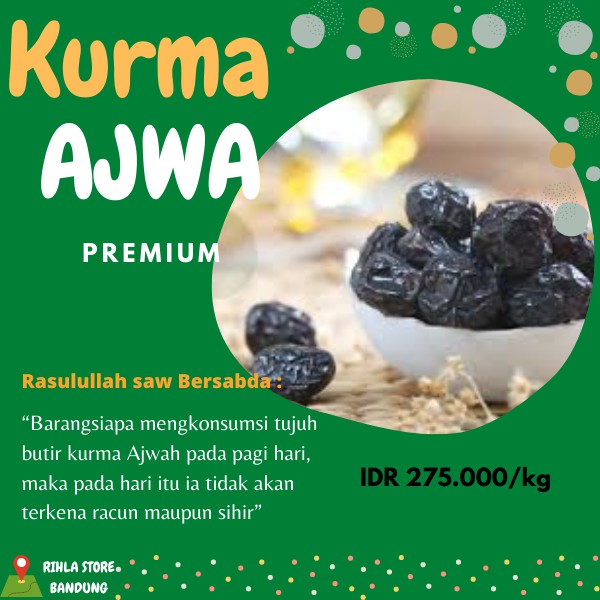 

KURMA AJWA UKURAN 1 KG