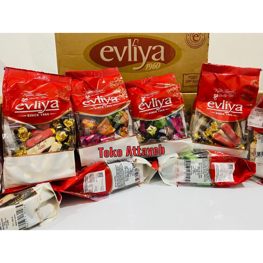 

Coklat Evliya jiwal,Sulton Extra Jiwal Made in Turkey 250GR (BPOM Exp 2026)