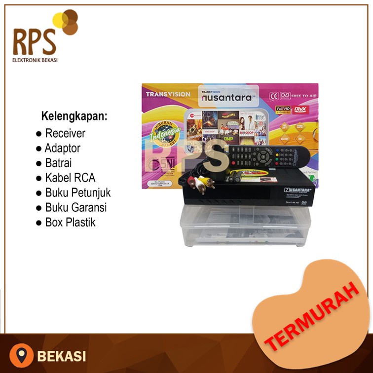 Best Quality Transvision HD Gratis Premium Box Receiver Nusantara RPS