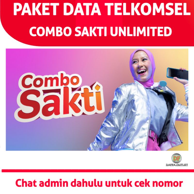 PAKET DATA COMBO SAKTI UNLIMITED APPS TELKOMSEL 30HARI