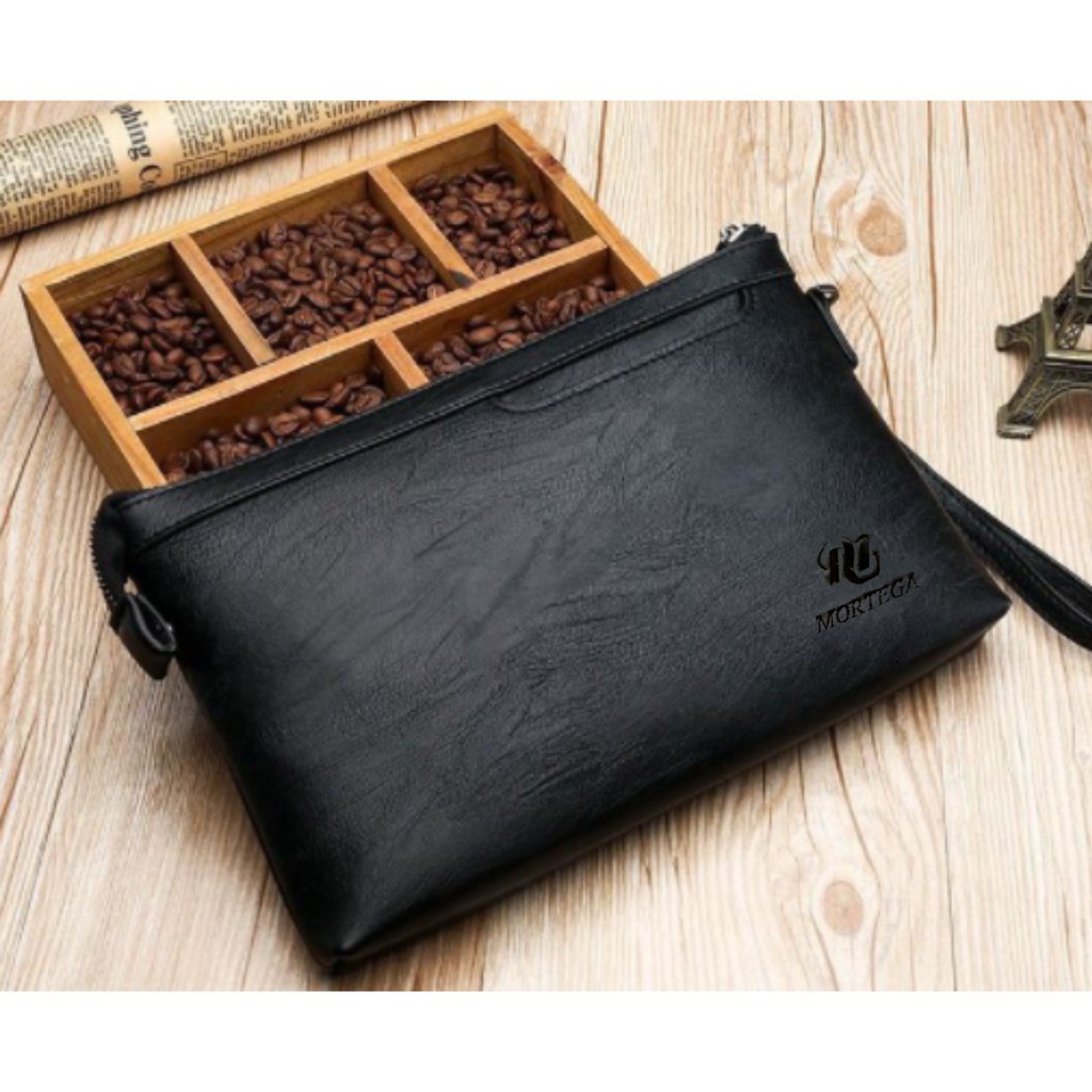 Cluch Pria Bahan Kulit / Handbag Pria / Tas Lengan Pria Kulit - 617