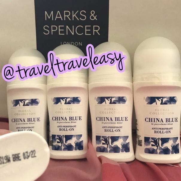 ♖ Marks Spencer Deodorant Deodoran China Blue Roll On China Blue ✼