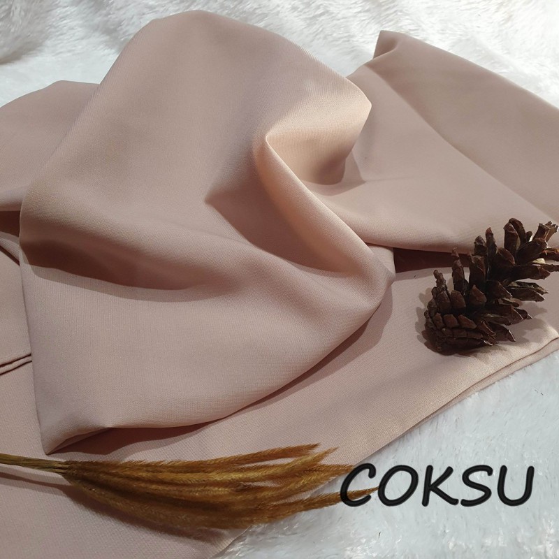 Khimar Jumbo XXXL Hijab Instan Syari Wolfis Grade A-Coksu