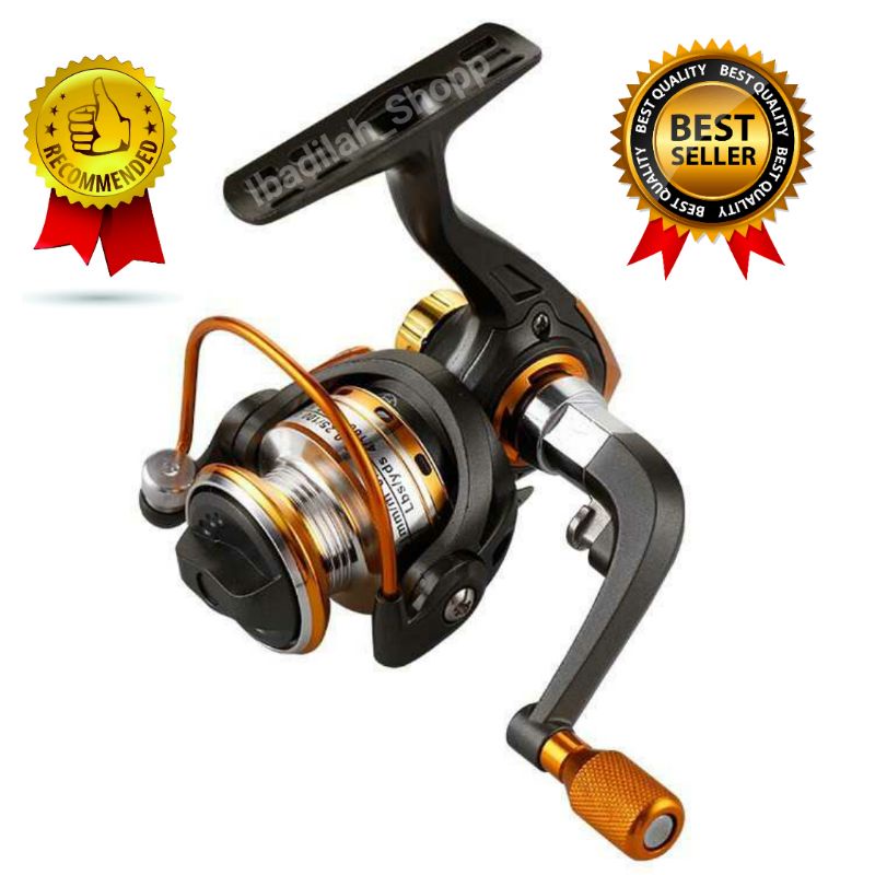 Reel Pancing Mini 500 Fishing Reel Kumparan Pancing 5.2:1