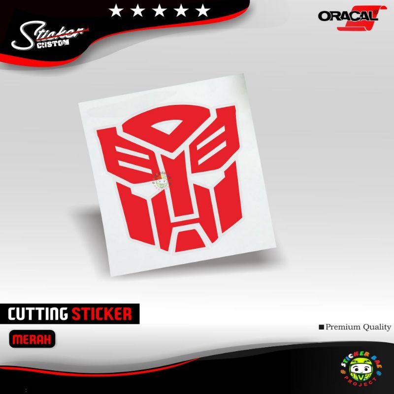 Stiker motor autobots transformers stiker cutting stiker transformer