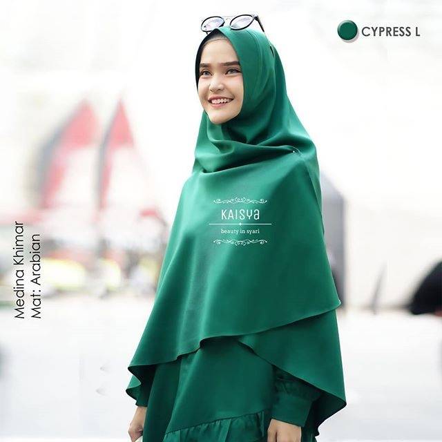 KHIMAR SYARI HOUSE OF KAISYA KHIMAR MEDINA CYPRESS