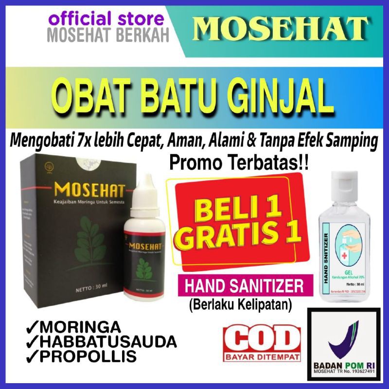 Obat Batu Ginjal Herbal MOSEHAT Ampuh Berkhasiat