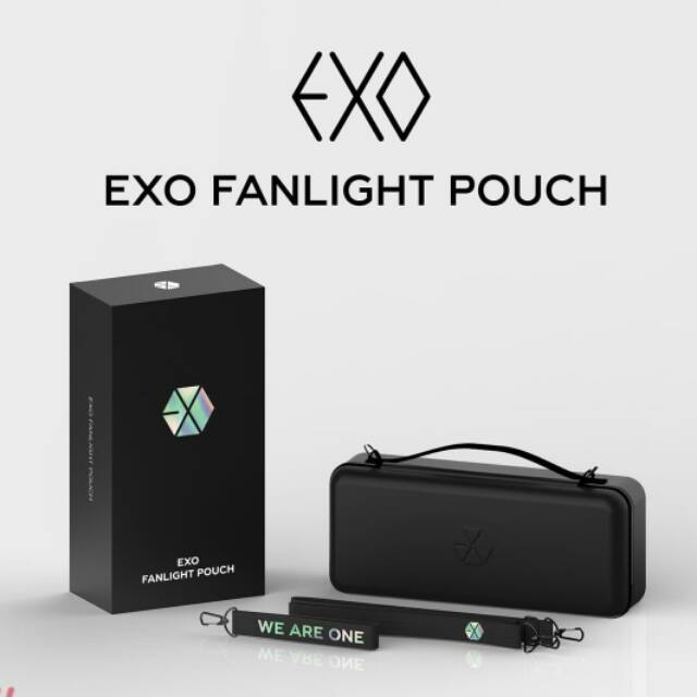 [READY STOCK] LIGHTSTICK POUCH EXO OFFICIAL SM