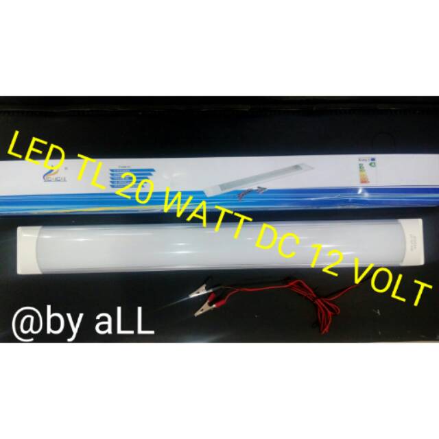 LAMPU LED TL 20 WATT DC 12 VOLT