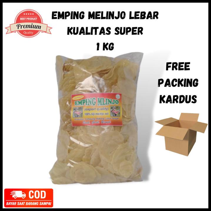 

Emping Melinjo Lb Lebar Dan Tebal Kualitas Super 1 Kg