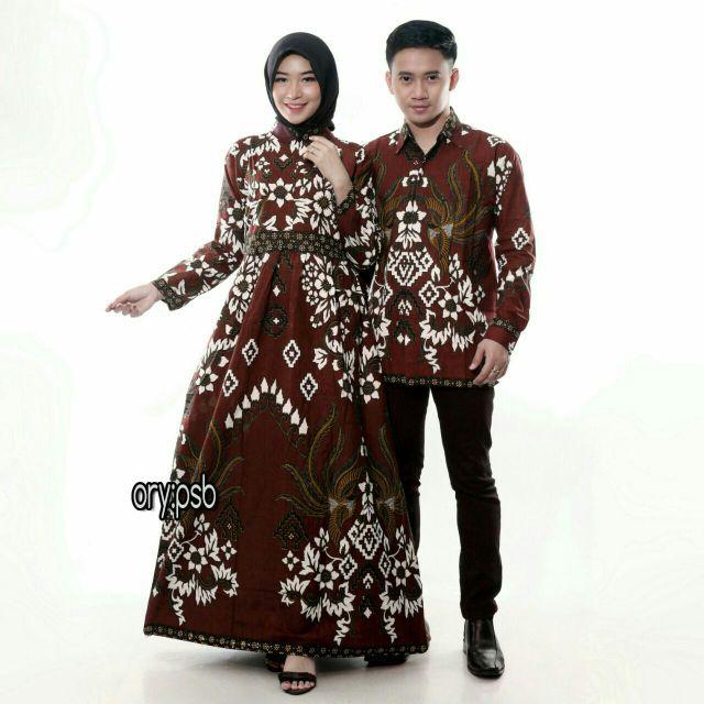 Batik couple keluarga sania ruffle ori ndoro jowi-4