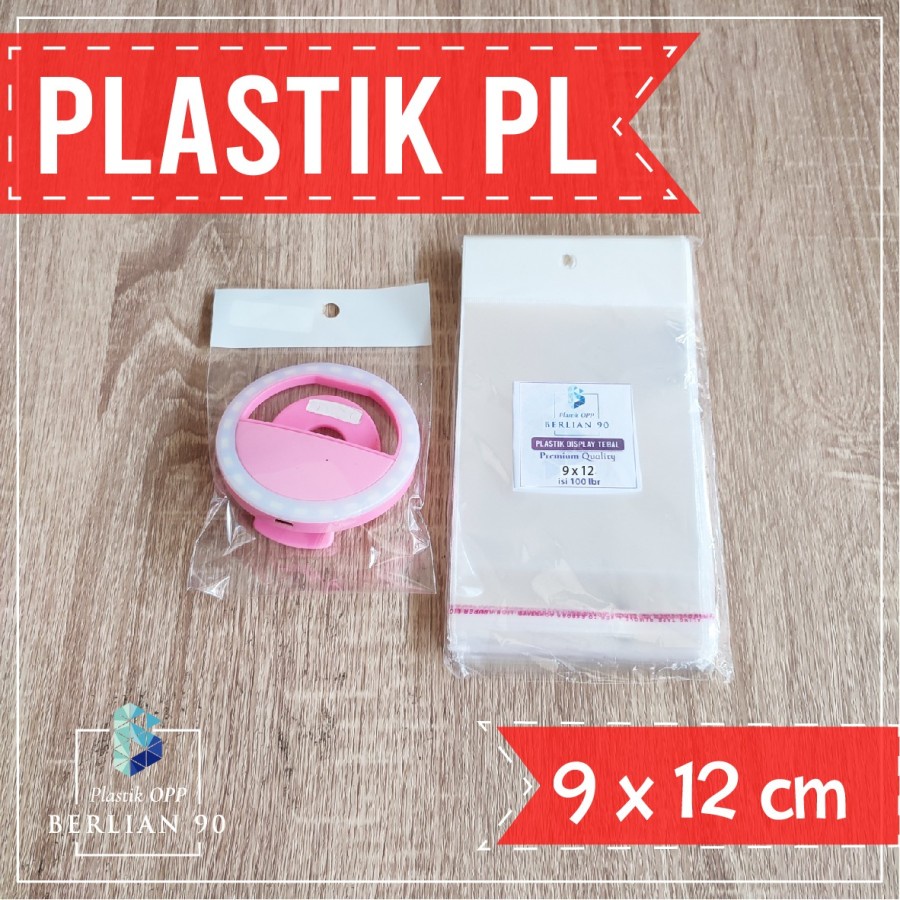 

Plastik Display 9x12 cm Plastik Bungkus Gantung Tebal 40s Mic
