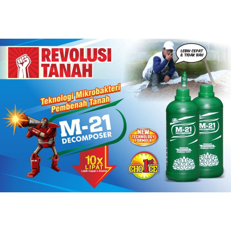 Pupuk M21 Decomposer M 21 Dekomposer 1 Liter