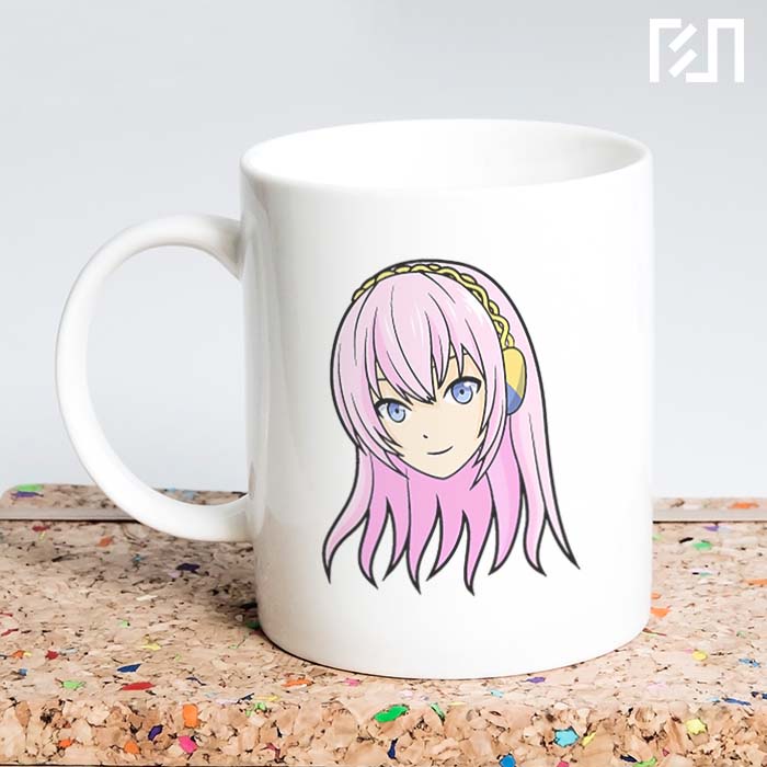 Mug Icon Anime Vocaloid Megurine Luka
