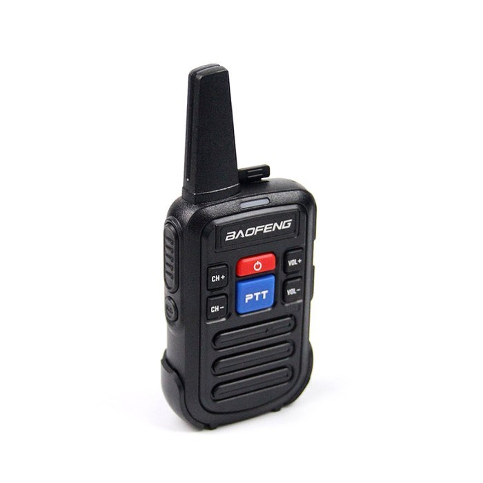 Satuan Body Baterai Clip Baofeng BF-C50 HT UHF Baru Mini C-50 BFC50 bagus awet