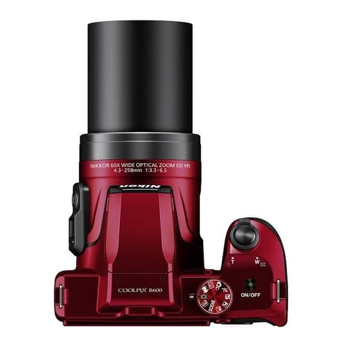 Nikon Coolpix B600 Digital Camera Nikon Coolpix B-600 - Red-3