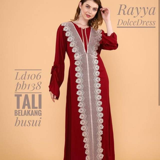 Daster Arab rayya Dolce dress