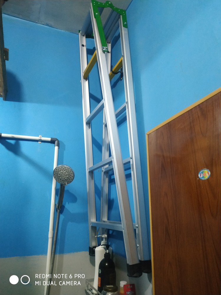 Tangga Lipat Aluminium Ladder Sahara - Ukuran 1,5 Meter / 1,5 M / 150 Cm