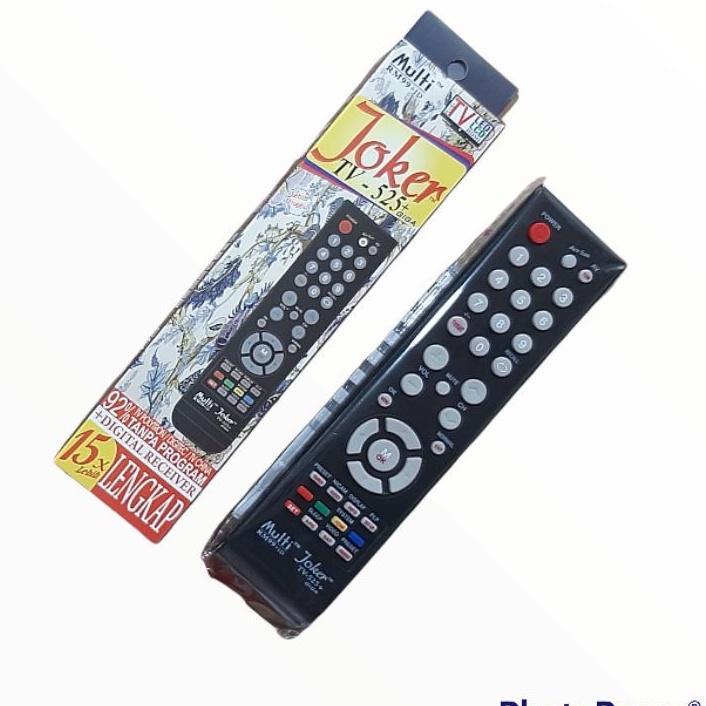 Remote Joker untuk Tv tabung Led Lcd Receiver universal