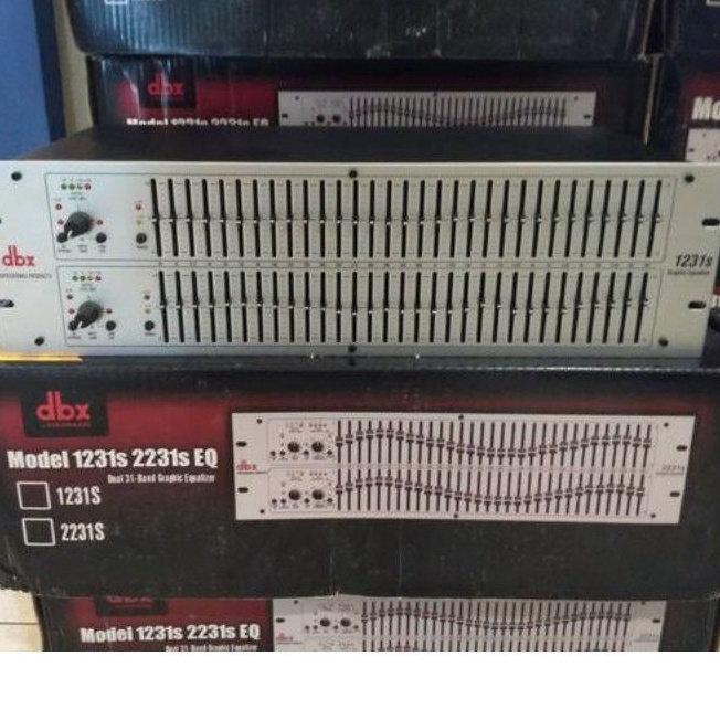 DBX 1231S / DBX 1231 SILVER EQUALIZER