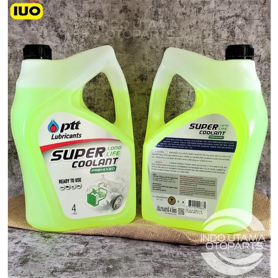 Air Radiator Coolant PTT Lubricants Super Long Life Coolant 4L