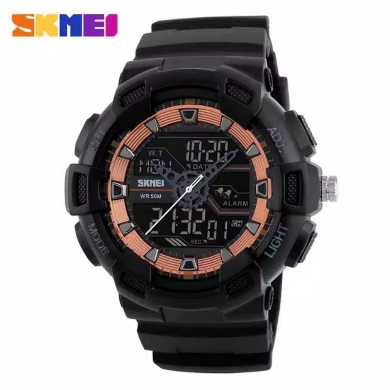 WARNA FAVORIT KESUKAAN✓ JAM TANGAN ANTI AIR JAM TERLARIS SKMEI JAM TANGAN OUTDOOR BISA COD✓