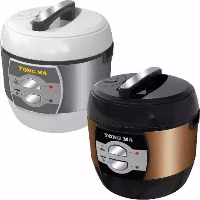 YONG MA Rice Cooker Gold Iron Wing 3in1 2Liter YongMa SMC7033/YMC703