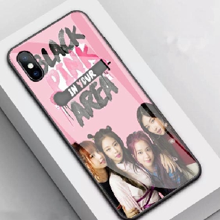 [31] SoftCase Glass Blackpink For All Type Oppo Vivo