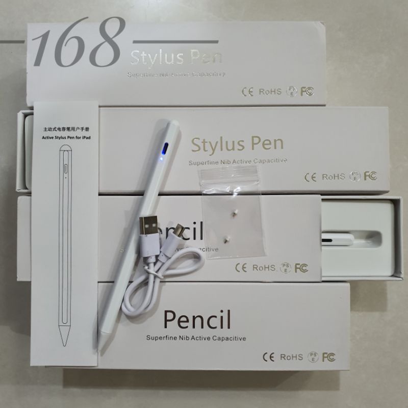 Pencil Stylus Pen With Palm Rejection Touch Screen Capacitive Stylus Pen For ios Produksi Tahun 2018-2021