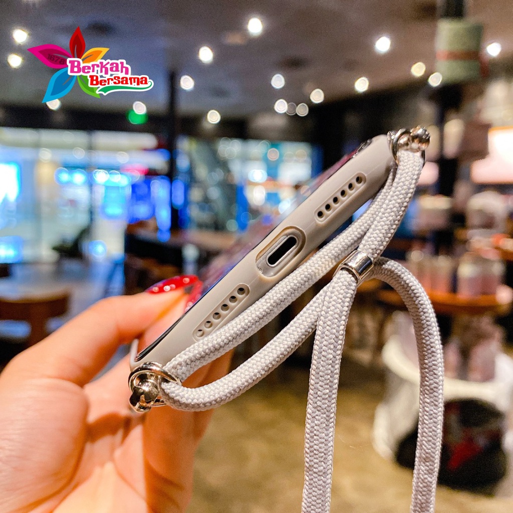 SOFTCASE SLINGCASE TALI LANYARD CANDY XIAOMI REDMI NOTE 8 9 PRO BB5088