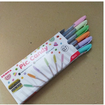 BULPEN BALLPOINT PIC CANDY ZEBRA TERMURAH