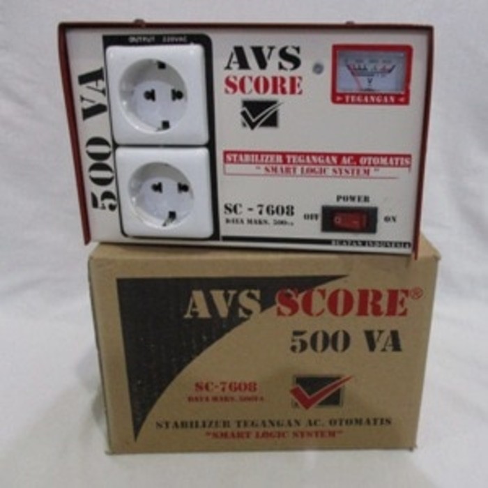 Stabilizer AVS SCORE 500 VA Smart Logic System/Soft Start/Regulator