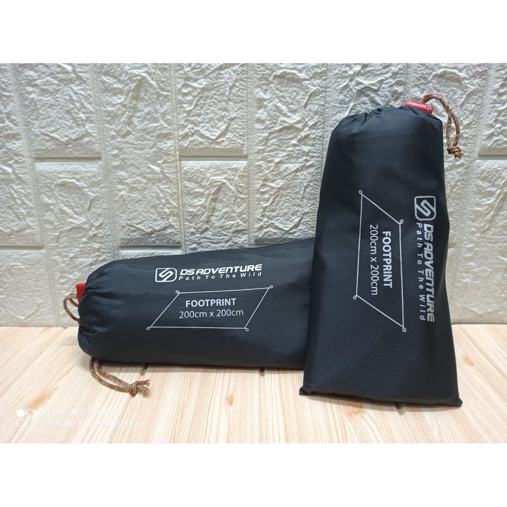 Footprint alas tenda waterproof alas camping outdoor / footprint 200x200 /tikar alas tenda / alas tenda waterproof